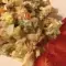 Eiersalat mit Thunfisch und Mayonnaise