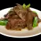 Gebratene Schweineleber mit Rotwein