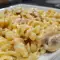 Fusilli mit Pilzen und Sahne