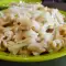 Fusilli mit Austernseitlingen und Sahne