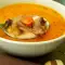Eingedickte Champignonsuppe