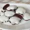 Kakao Lebkuchen mit weißem Zuckerguss