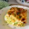Kartoffelauflauf mit Eier im Ofen