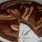 Browniekuchen mit Bananen