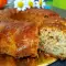 Saftiger Kuchen mit Äpfeln und Walnüssen