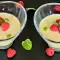 Bayerische Keto Creme mit Mandelmilch
