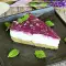 Keto Cheesecake mit Heidelbeercreme