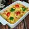 Keto Moussaka mit Hackfleisch, Frischkäse und Blumenkohl