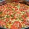 Keto Pizza Margherita mit Zucchiniteig
