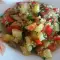Quinoa mit Zucchini und Auberginen