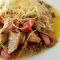 Austernseitlinge mit Speck und Bier