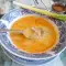 Austernseitling Suppe mit frischem Knoblauch