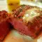 Zartes Kalbssteak im Ofen