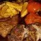 Zarte Schweinesteaks im Ofen