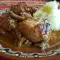 Zartes Kaninchen mit Soße