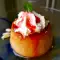 Flan de Turrón