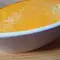 Leichte Creme Karamell mit Reis und Kürbis