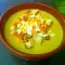 Lauchcremesuppe mit Schmelzkäse