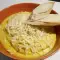 Kürbiscremesuppe mit Emmentaler