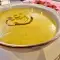 Cremesuppe aus Zucchini und Ampfer