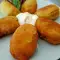 Kroketten aus Zucchini und Weißkäse