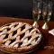Italienischer Crostata (Butterpie) mit Pflaumenmarmelade