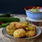 Zucchinibällchen mit Ricotta