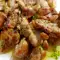 Gegrilltes Lammbries