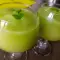 Zitronensorbet mit Minze und Limoncello