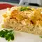 Im Ofen gebackene Makkaroni mit Käse, Saurer Sahne und Senf
