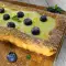 Butterpie mit Zitronencreme und Heidelbeeren