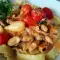 Miesmuscheln mit Pappardelle und Cherrytomaten