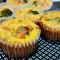 Mini Pies mit Brokkoli in Muffinförmchen