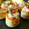 Mini Volovanes (Vol-au-vent) con Cremoso de Ibérico