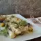 Seeteufel mit Kapern und wildem Fenchel