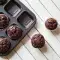 Brownie Muffins mit Süßkartoffeln