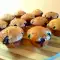 Muffins mit frischen Heidelbeeren und Zitronenschale