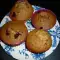 Einfache Muffins mit Marmelade