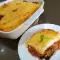 Griechische Moussaka mit Zucchini, Auberginen und Hackfleisch