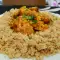 Orientalischer Couscous mit Hähnchen und Zitrone