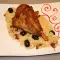 Putenkeule mit Orzo Nudeln