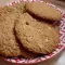 Haferflockenkeksen mit Kokosbutter
