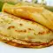 Pfannkuchen mit Olivenöl und Bier
