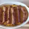 Gefüllte Pfannkuchen mit Käse und Gemüse