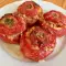 Gefüllte Tomaten mit Hackfleisch und Reis