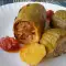 Gefüllte Zucchini mit Hackfleisch und Tomaten