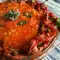 Gebratene Paprika mit Tomatensoße