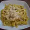 Pasta mit Knoblauch und Parmesan