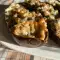 Gefüllte Auberginen mit Hackfleisch und Blauschimmelkäse
