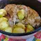 Kaninchen im Ganzen gebacken